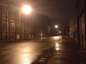 empty night street